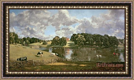 John Constable Wivenhoe Park Framed Painting