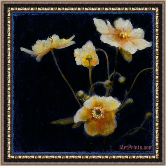 John Douglas Midsummer Night Bloom Iv Framed Painting