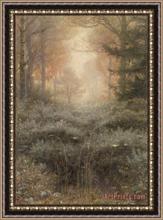 John Everett Millais Dew Drenched Furze Framed Print
