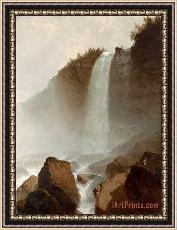 John Frederick Kensett Niagara Falls Framed Print