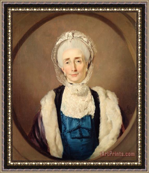 John Hamilton Mortimer Mrs. Lushington Framed Print