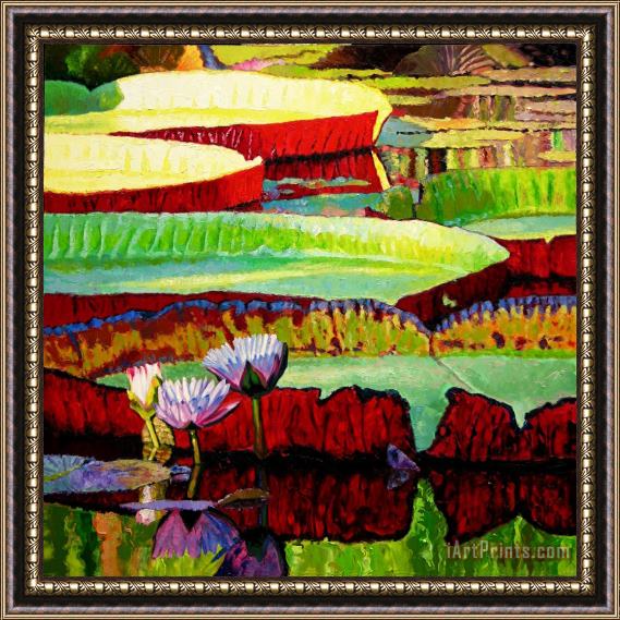 John Lautermilch Ever Changing Colors Framed Painting