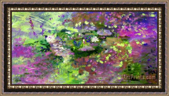 John Lautermilch In Memory of Monet Framed Painting