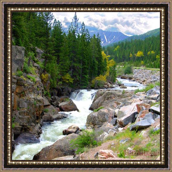 John Lautermilch Rocky Mountain Stream Framed Print