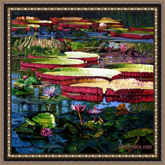 John Lautermilch Tapestry of Color and Light Framed Print