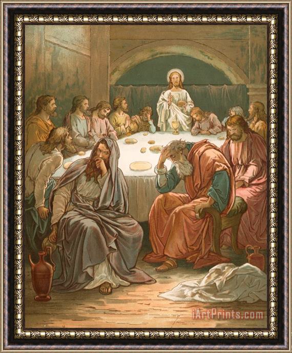 John Lawson The Last Supper Framed Print