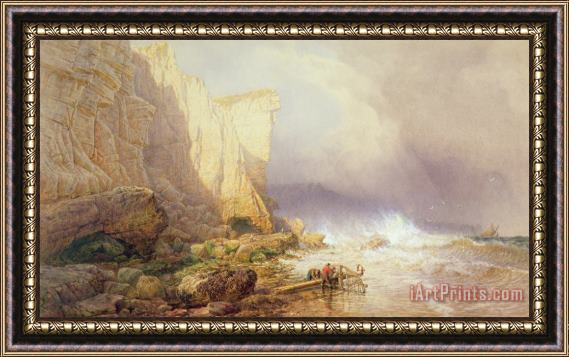 John Mogford Stormy Weather Framed Painting