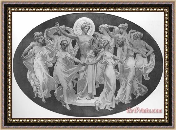 John Singer Sargent Apollo And The Muses Framed Print