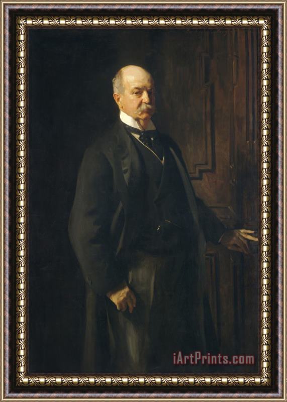 John Singer Sargent Peter A. B. Widener Framed Painting