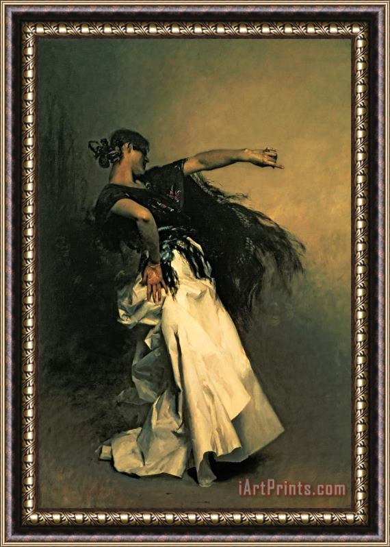 John Singer Sargent The Spanish Dancer Framed Print