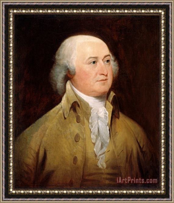 John Trumbull John Adams 2 Framed Painting