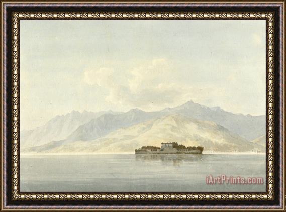 John Warwick Smith Isola Madre, Lago Maggiore Framed Painting