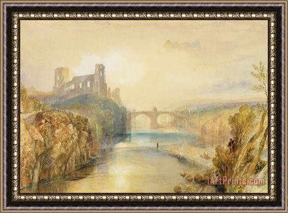 Joseph Mallord William Turner Barnard Castle Framed Print