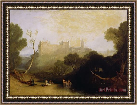 Joseph Mallord William Turner Linlithgow Palace Framed Painting