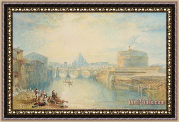 Joseph Mallord William Turner Rome Framed Print