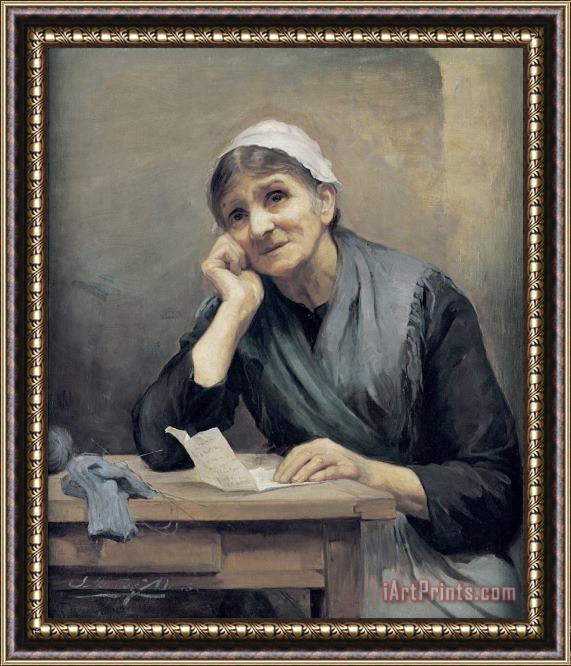 Josephine Muntz-Adams Care Framed Painting
