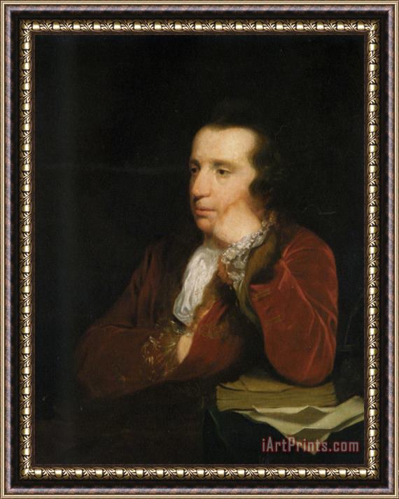 Joshua Reynolds Portrait of George Colman, The Elder Framed Print