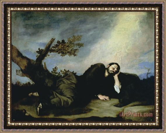 Jusepe de Ribera Jacobs Dream Framed Painting