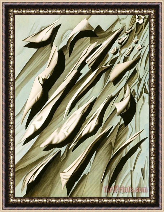 Kay Sage Arithmetic of Wind Framed Painting