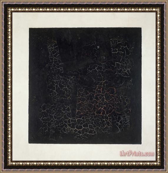 Kazimir Malevich Black Square Framed Painting