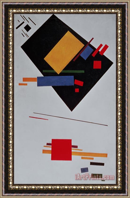 Kazimir Malevich Suprematist Composition Framed Print