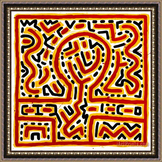 Keith Haring Untitled Framed Print