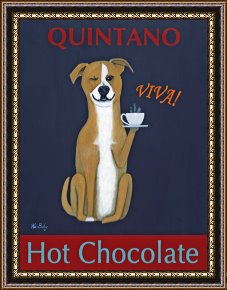 Hot Framed Prints - Quintano Hot Chocolate by Ken Bailey