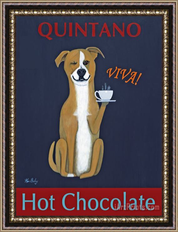 Ken Bailey Quintano Hot Chocolate Framed Print