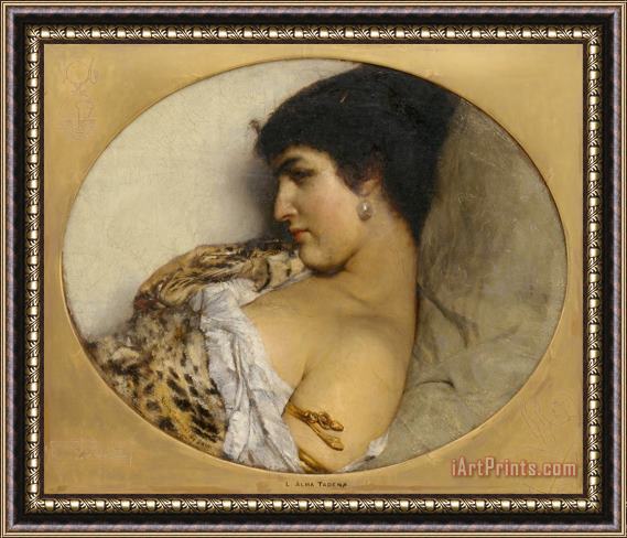 Lawrence Alma-tadema Cleopatra Framed Painting