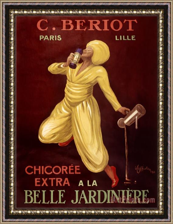 Leonetto Cappiello Belle Jardiniere Framed Painting