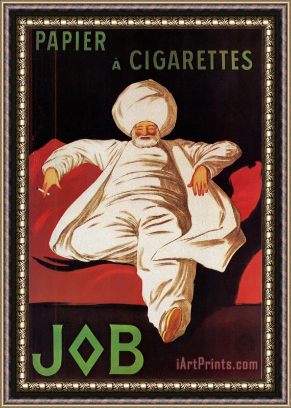 Leonetto Cappiello Cigarette Framed Painting