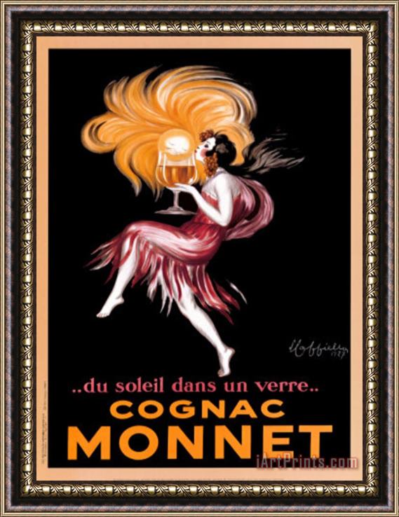 Leonetto Cappiello Cognac Monnet C 1927 Framed Print