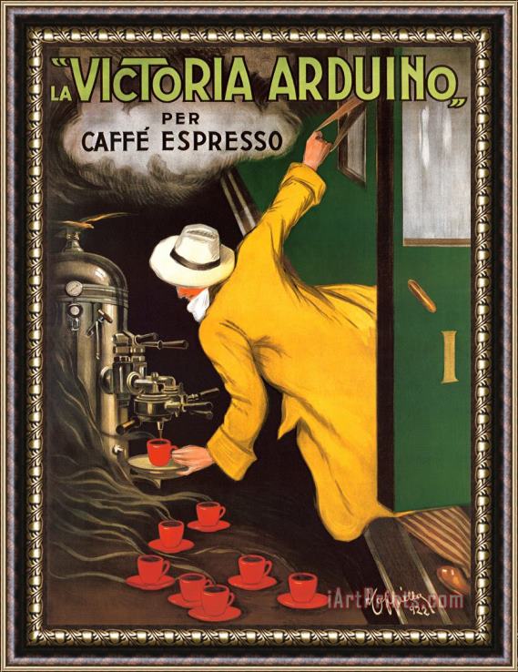 Leonetto Cappiello Victoria Arduino 1922 Framed Painting