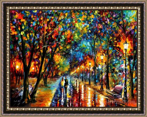 Leonid Afremov When Dreams Come True Framed Painting