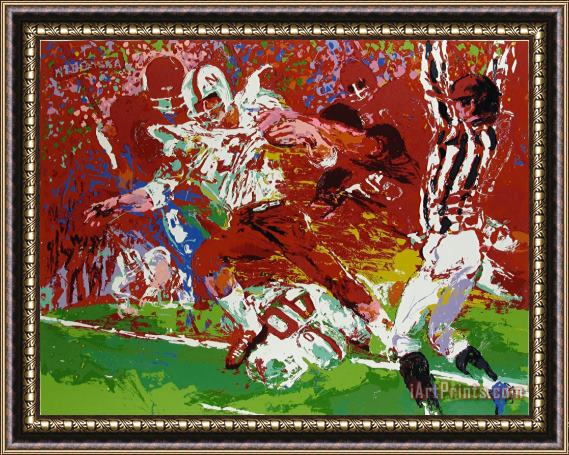 Leroy Neiman Game of The Century Framed Painting