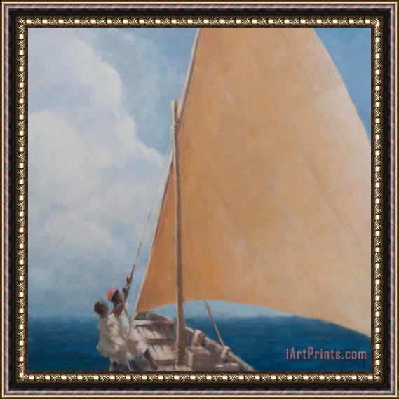 Lincoln Seligman Dhow Kilifi Framed Painting