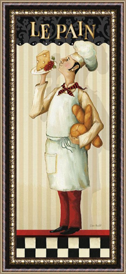 Lisa Audit Chef's Masterpiece III Framed Painting