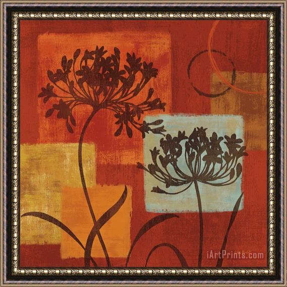 Lisa Audit Warm Thoughts III Framed Painting