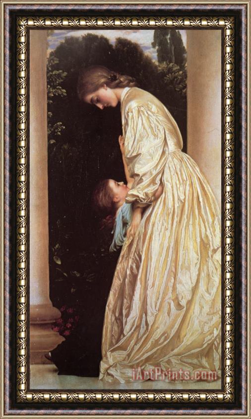 Lord Frederick Leighton Sisters Framed Painting