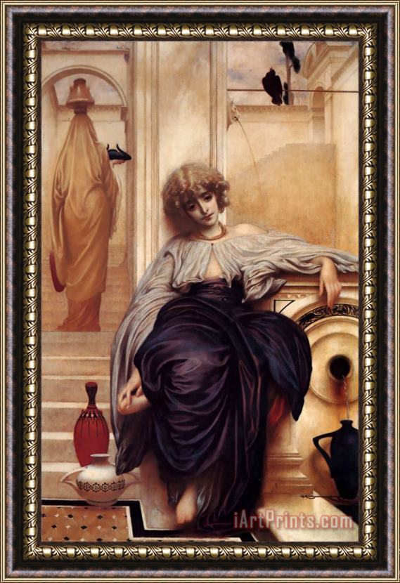 Lord Frederick Leighton Songs Without Words Framed Painting