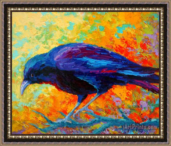 Marion Rose Crow III Framed Painting