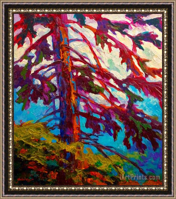 Marion Rose Forest Elder Framed Painting