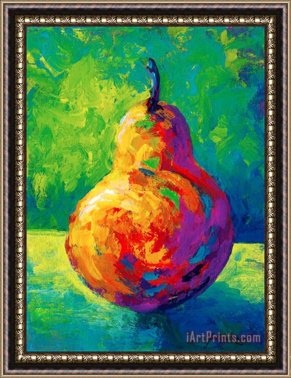 Marion Rose Pear II Framed Painting