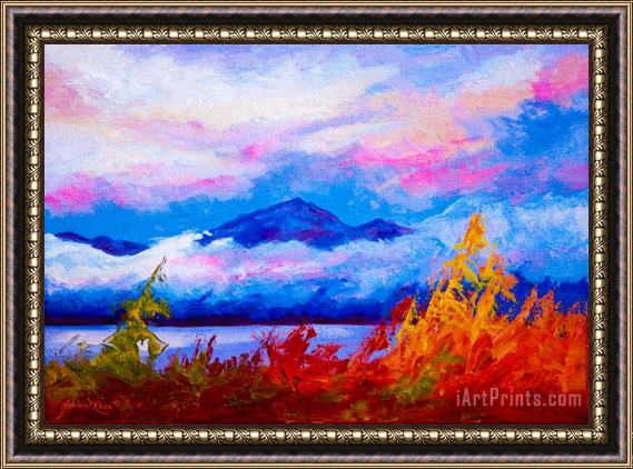 Marion Rose Rythmn Of The Arctic Framed Painting