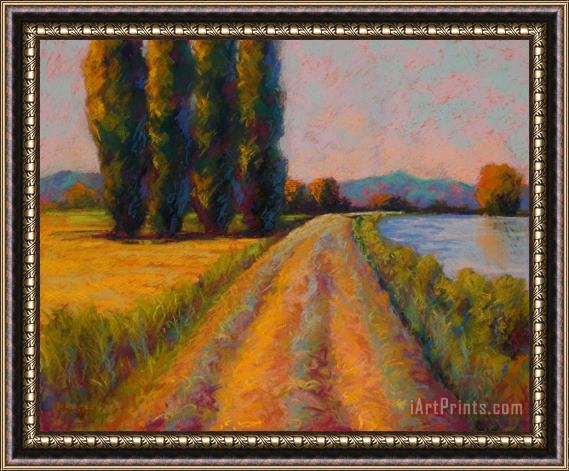 Marion Rose The Levee Framed Painting