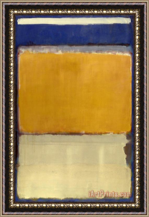 Mark Rothko No. 10, 1950 Framed Painting