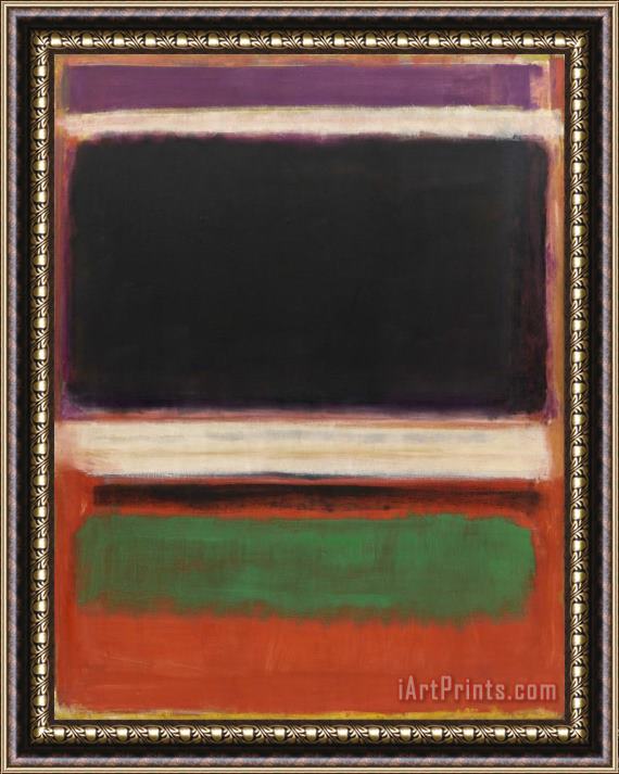 Mark Rothko No. 13, 1949 Framed Painting