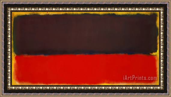 Mark Rothko No 13 1951 Framed Painting