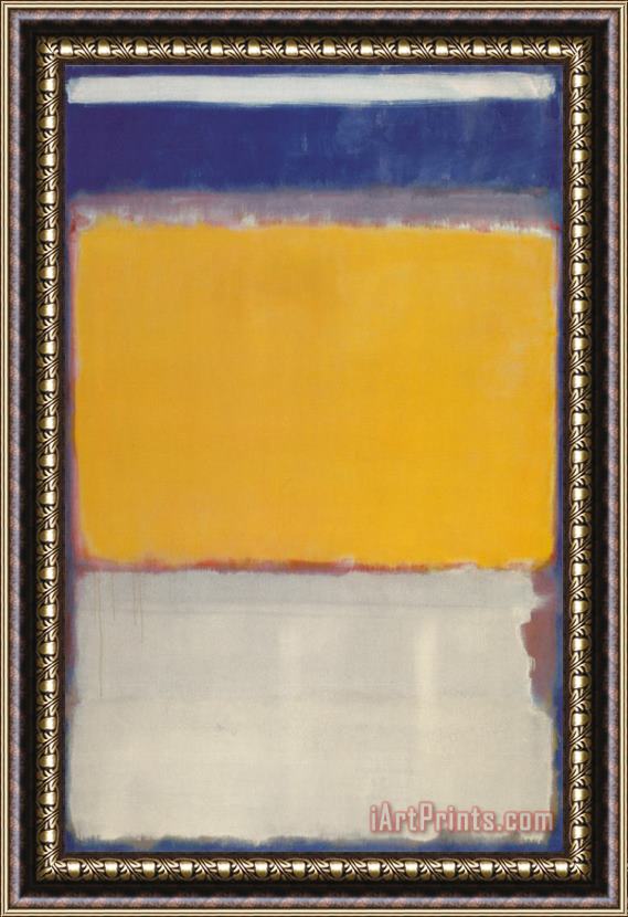 Mark Rothko Number 10 1950 Framed Painting