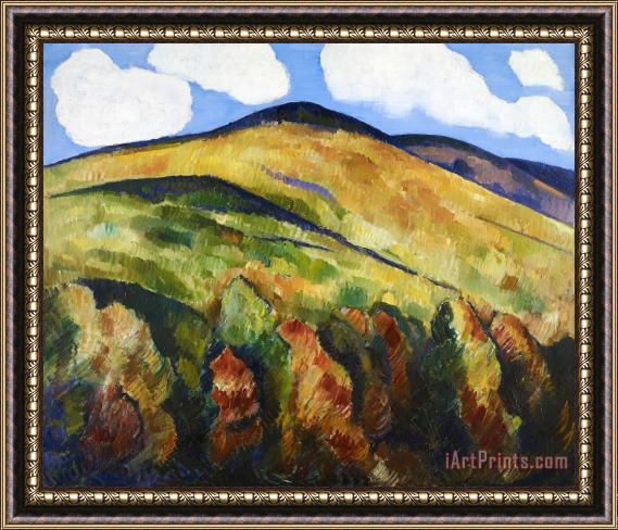 Marsden Hartley Mountains No. 22 Framed Painting